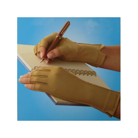Open Finger isotoner Therapeutic Compression Gloves Unisex